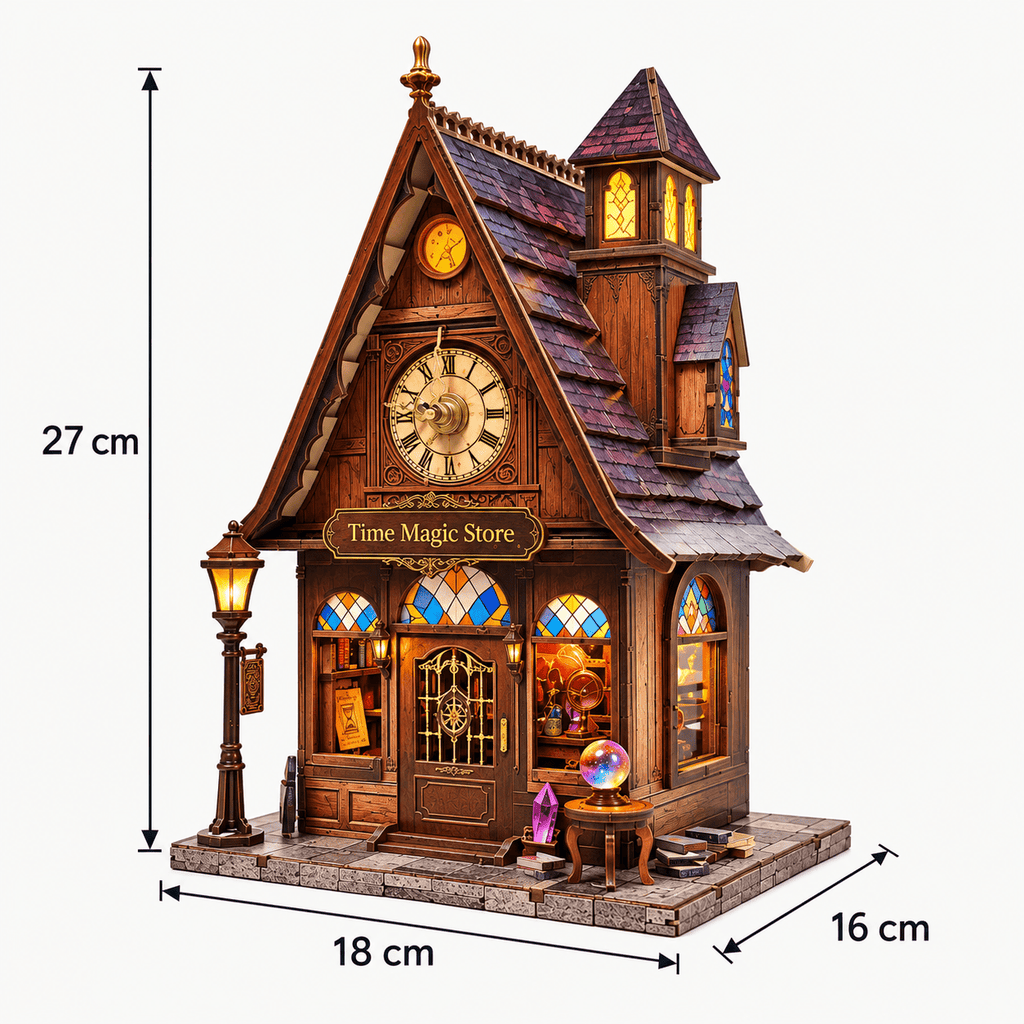 Time Secrets Magic Bookend DIY Miniature Model Kit