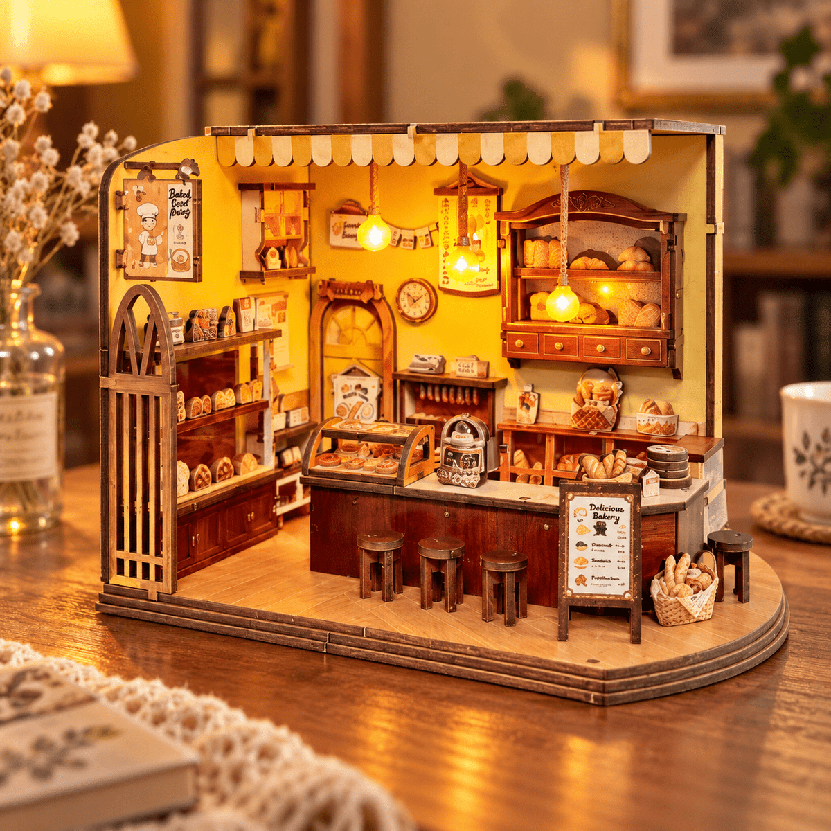 Timeless Bakery DIY Miniature Model Kit