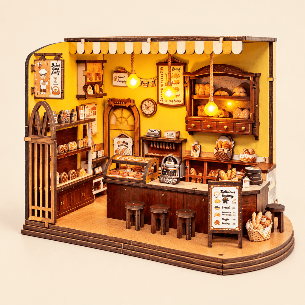 Timeless Bakery DIY Miniature Model Kit