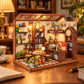 Tom's Bookshop DIY Miniature Model Kit