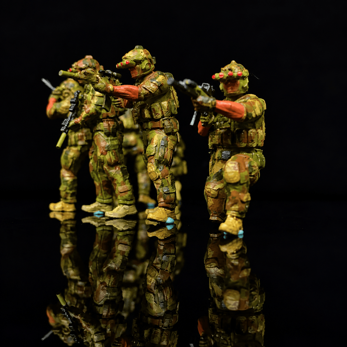 US Navy SEALs – 1/43 Scale Set of 6 Miniature Figures