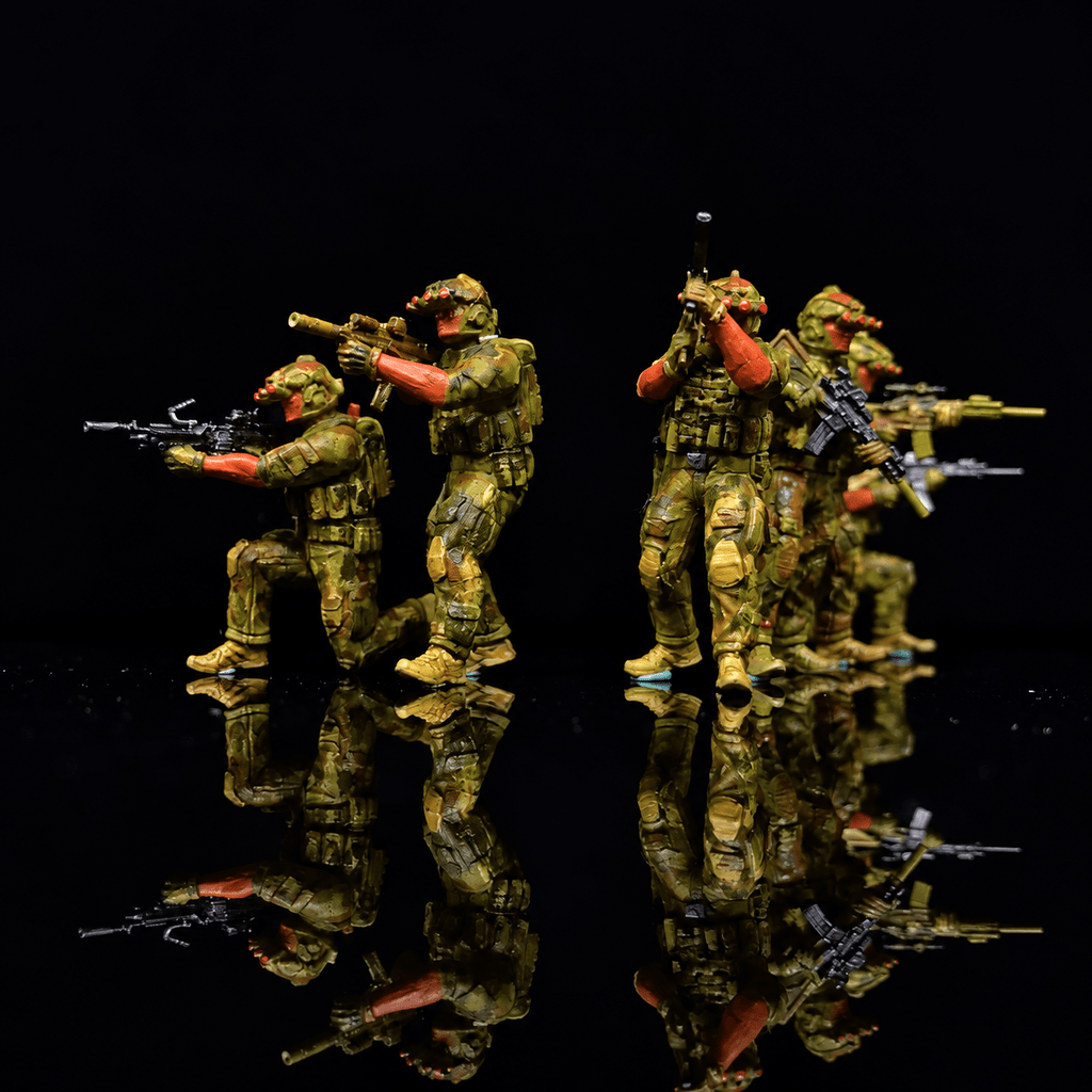 US Navy SEALs – 1/43 Scale Set of 6 Miniature Figures