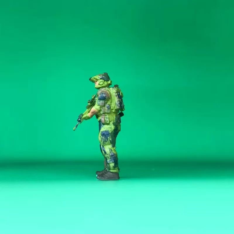 US Navy SEALs – 1/64 Scale Set of 6 Miniature Figures