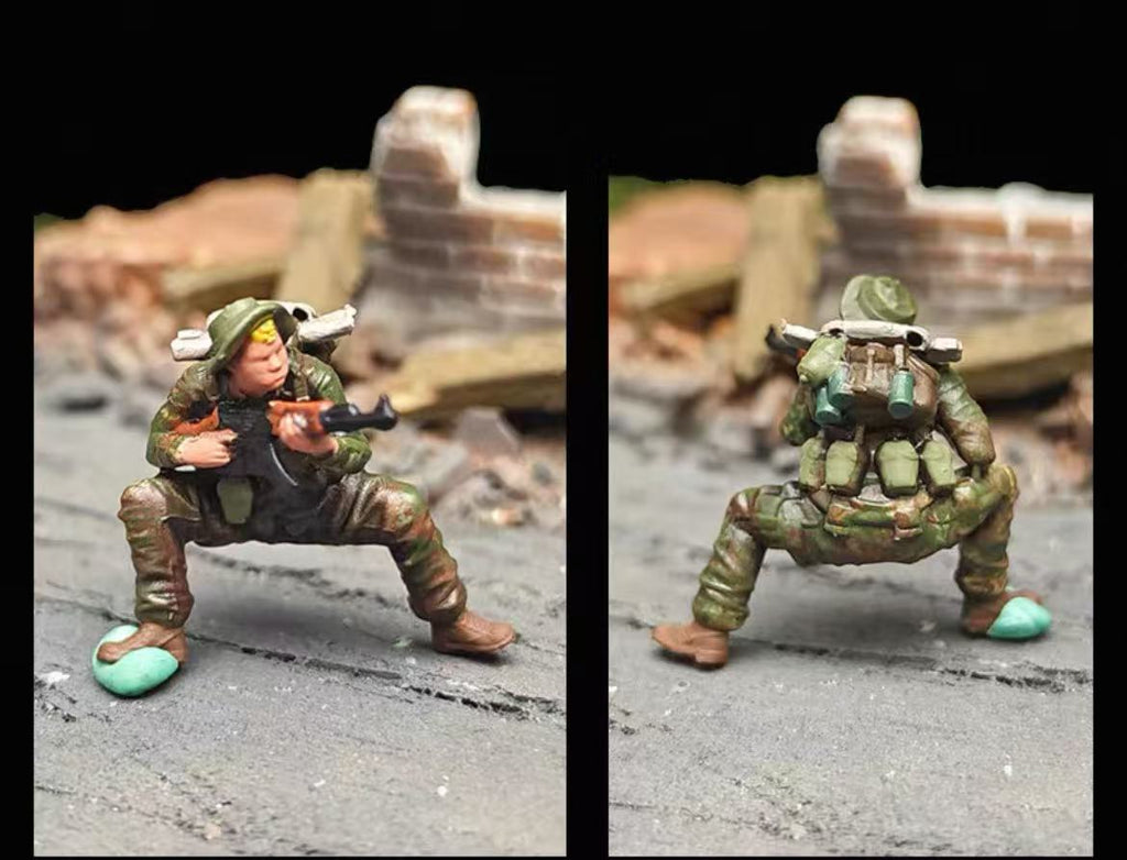 Vietnam War Soldiers – 1/72 Scale Set of 10