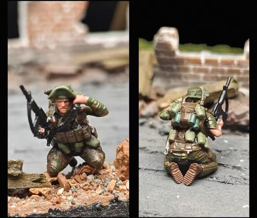 Vietnam War Soldiers – 1/72 Scale Set of 10