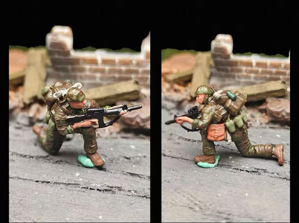 Vietnam War Soldiers – 1/72 Scale Set of 10