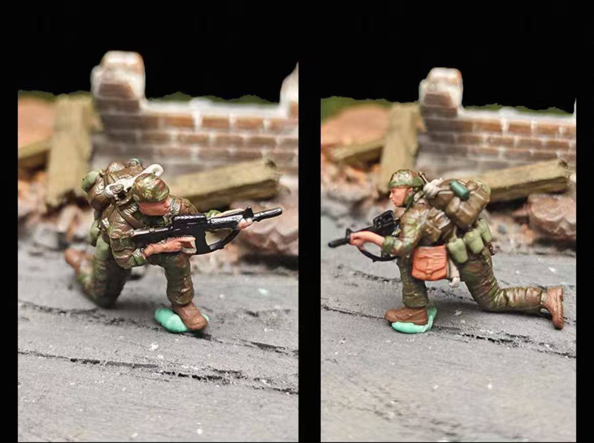 Vietnam War Soldiers – 1/72 Scale Set of 10