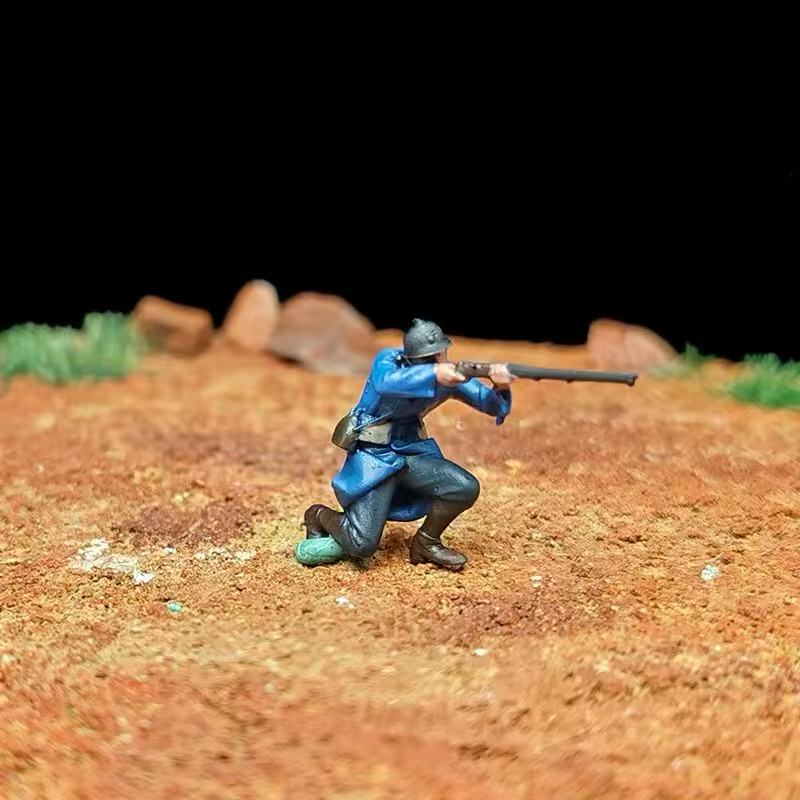 WWII Bayonet Clash Diorama – 1/72 Scale 13 Figures with Base