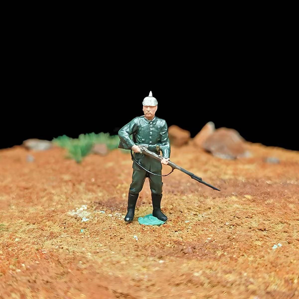 WWII Bayonet Clash Diorama – 1/72 Scale 13 Figures with Base
