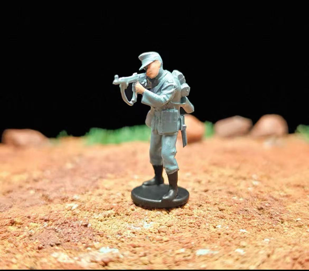 WWII German Soldiers – 1/72 Scale Set of 14