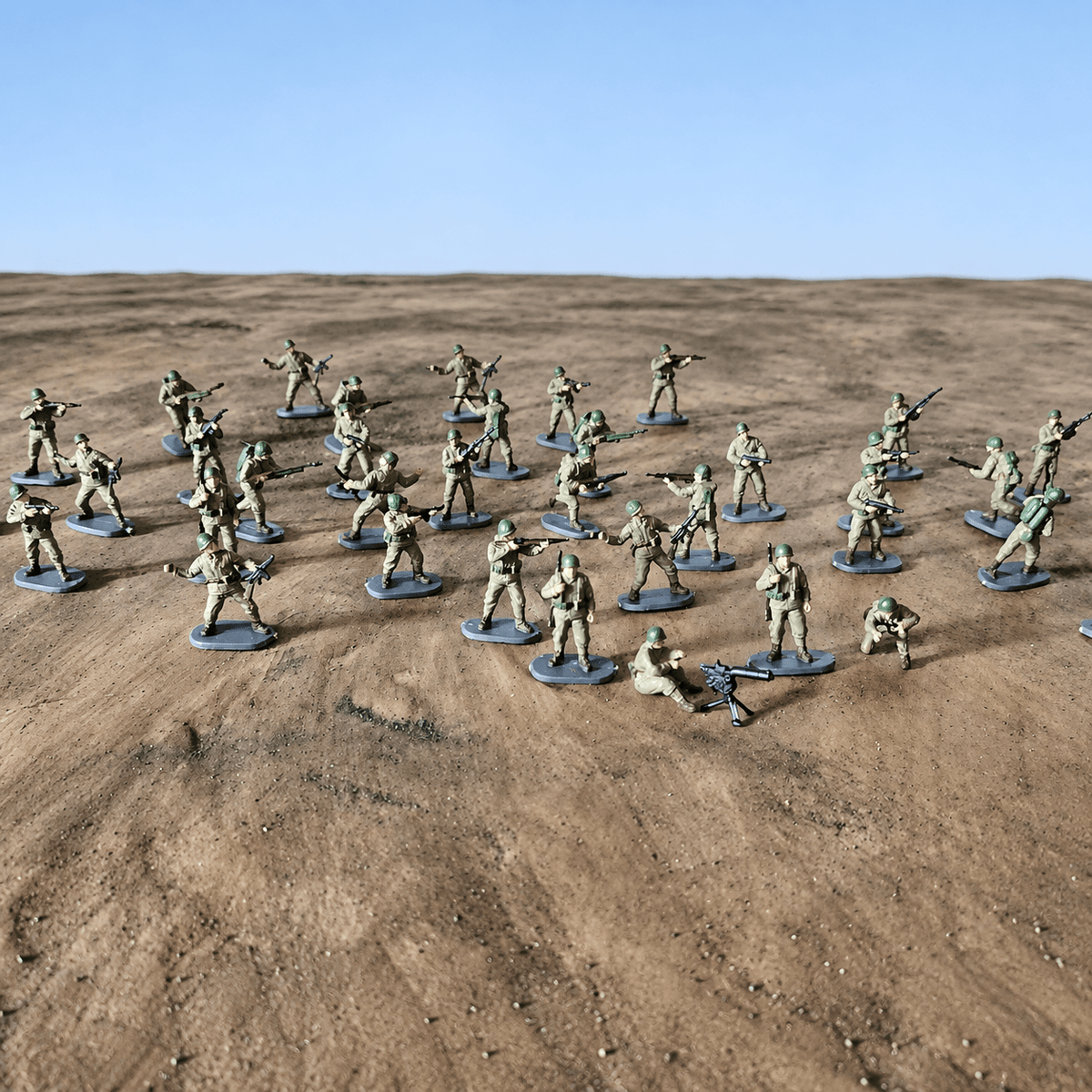 WWII US Soldiers – 1/72 Scale Set of 20