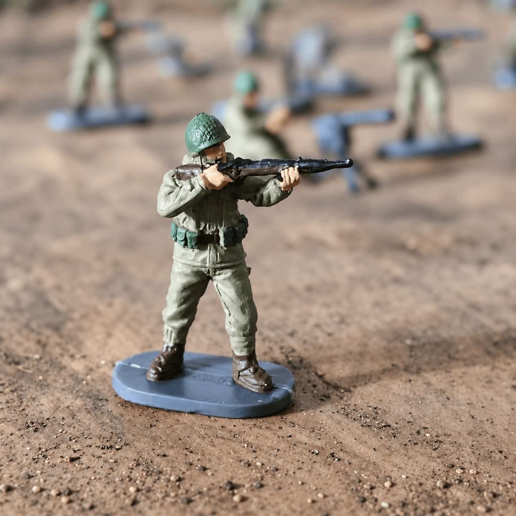 WWII US Soldiers – 1/72 Scale Set of 20