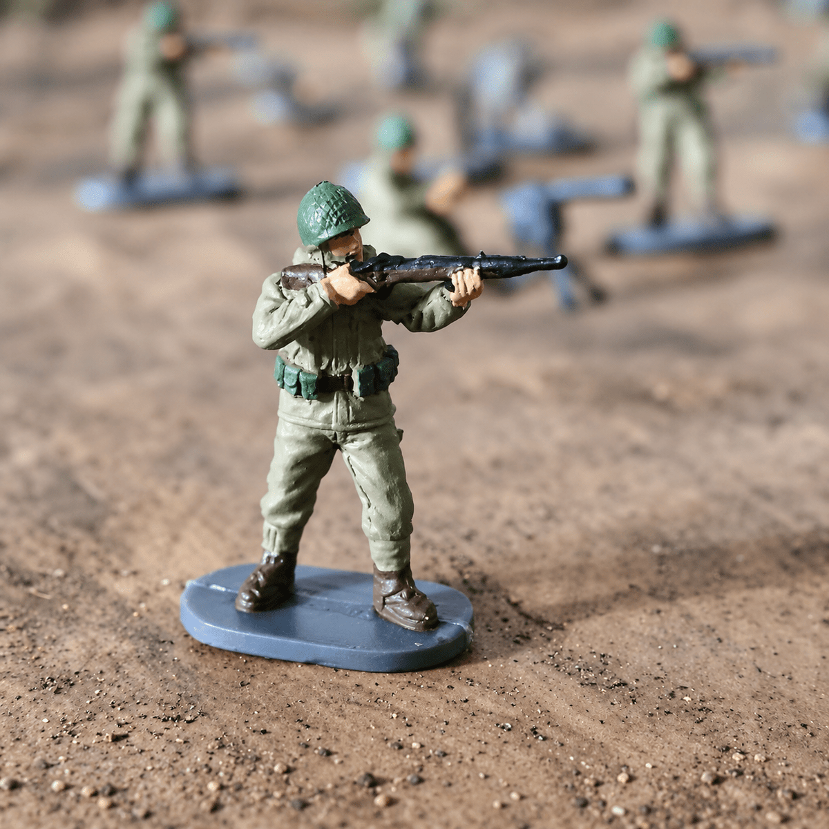 WWII US Soldiers – 1/72 Scale Set of 20
