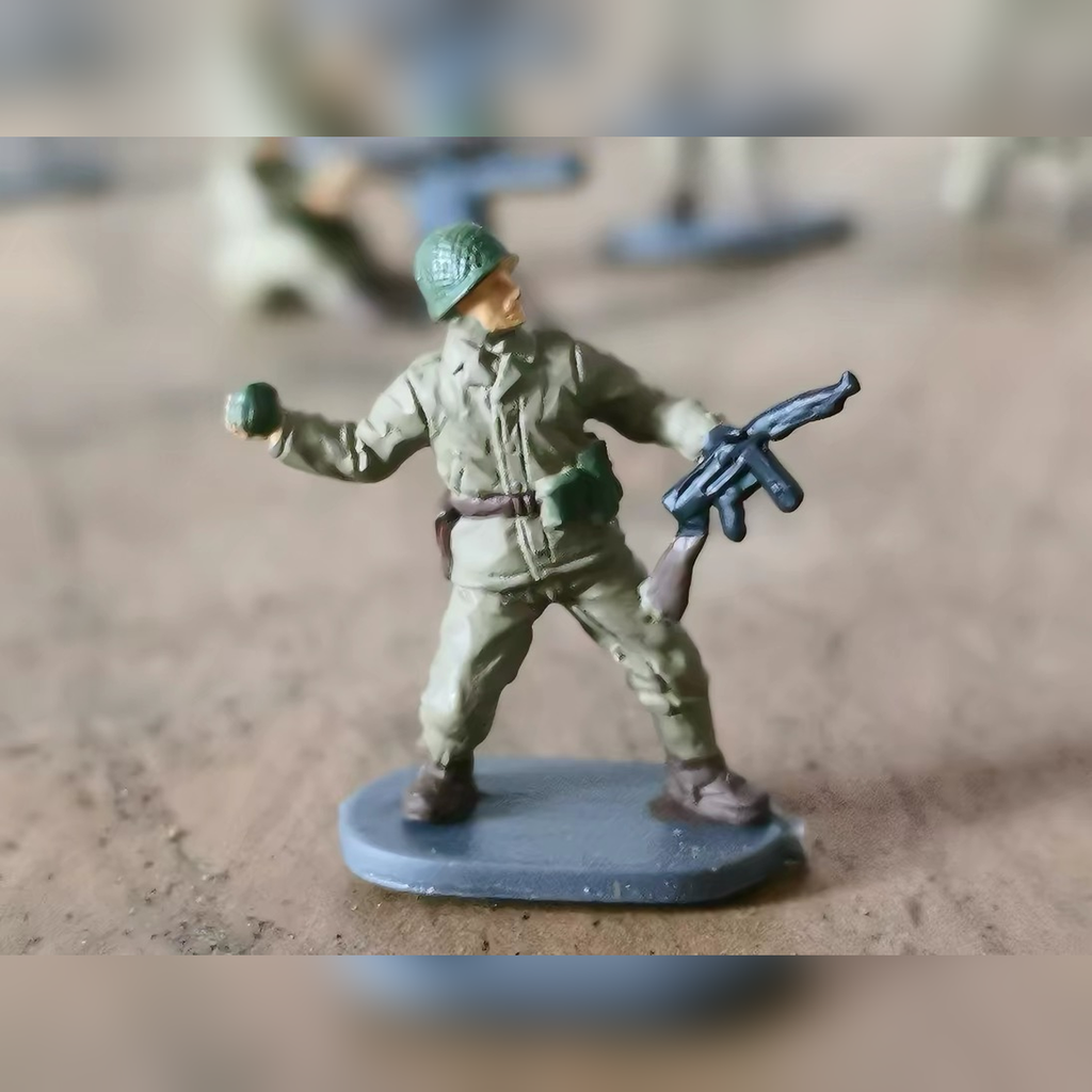 WWII US Soldiers – 1/72 Scale Set of 20