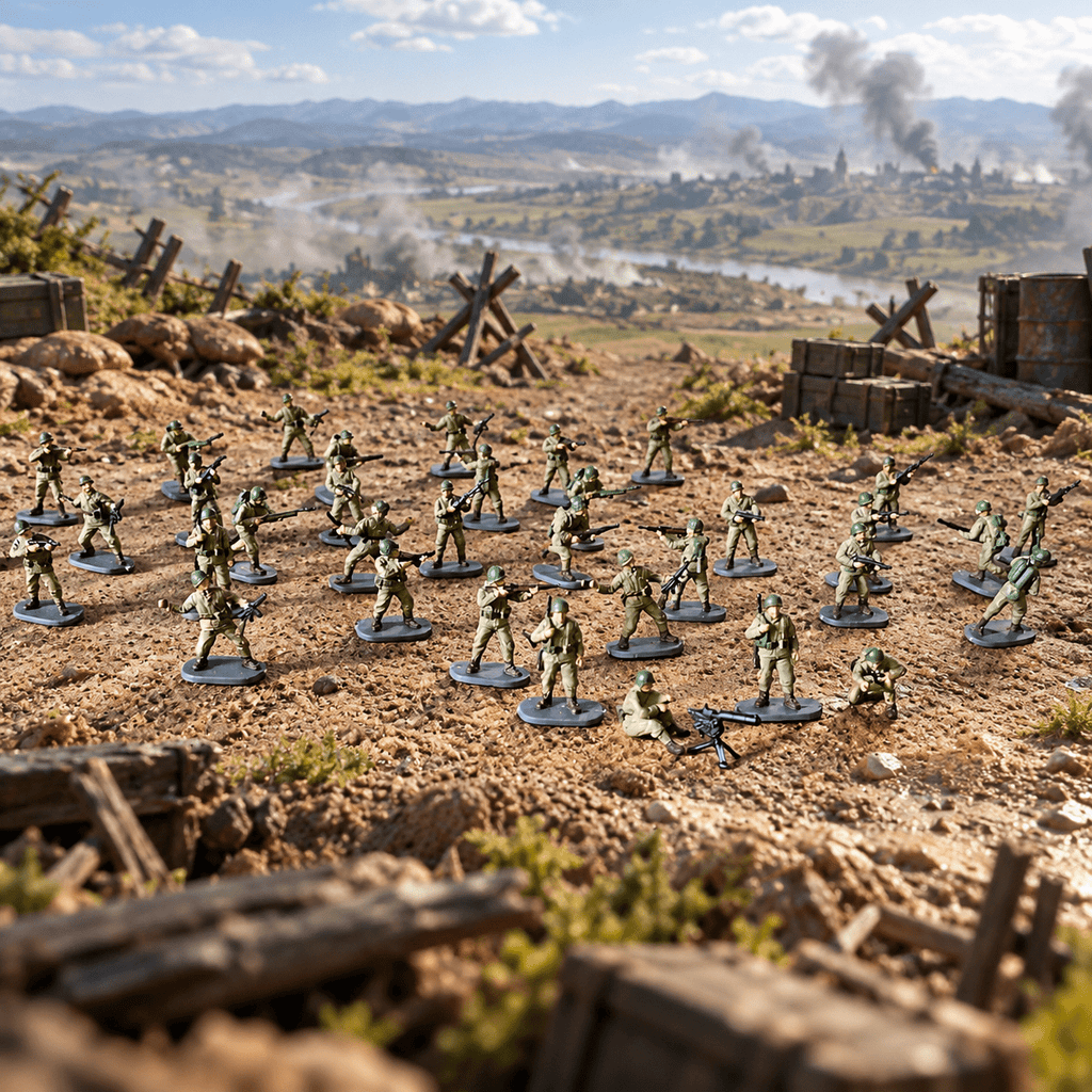 WWII US Soldiers – 1/72 Scale Set of 20