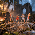 Zombie Horde – 1/64 Scale Set of 5 Miniature Figures